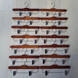 14 Michael Graves Wood Pant/Skirt Hangers